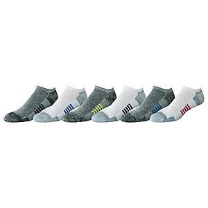 [Select Amazon Accounts] 6-Pack Amazon Essentials Men's Performance Cotton Cushioned No-Show Socks (Size 6-12) $5.86 w/ S&S + Free Shipping w/ Prime or on $35+